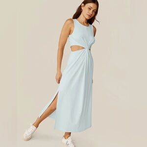 Twist Front Around the World Dress